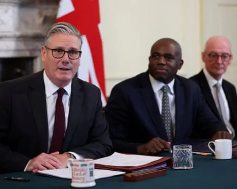 Keir Starmer Leads Government Session As Rising Strains Following Departure of Top Aide